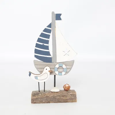 Woondecoratie (Blauw, Wit, Bruin)
