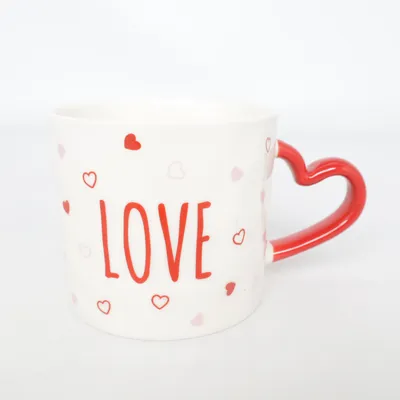 Mug (White, Red) from ICA