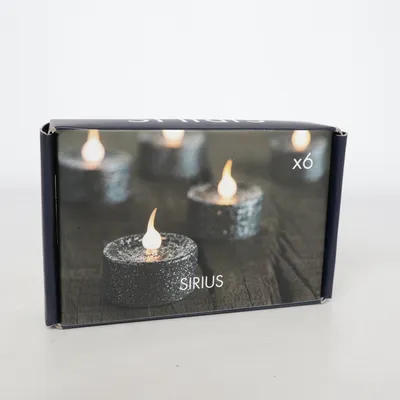 LED-lys (Sort) fra Sirius