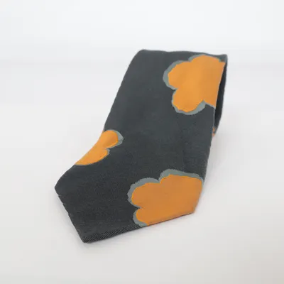 Tie (Gray, Orange) from Commodore Polyester