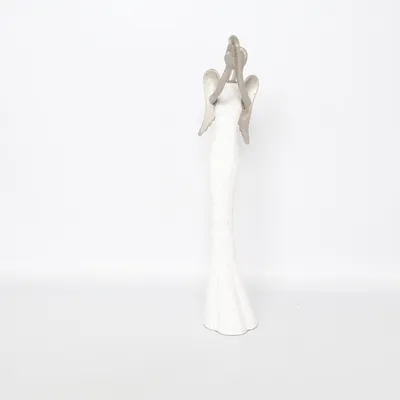 Beeldje (Wit, Zilver) van Perfect Home Collection