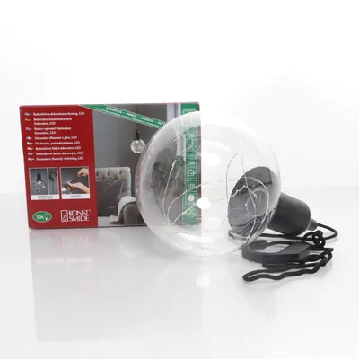 Fönsterlampa (Transparent, Svart) från Konst Smide