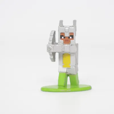 Figurine jouet (Argent, Vert, Jaune) de Mojang
