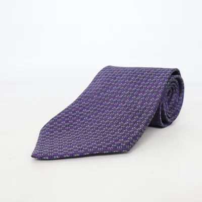 Cravate (Violet, Multicolore) de Marja Kurki Soie