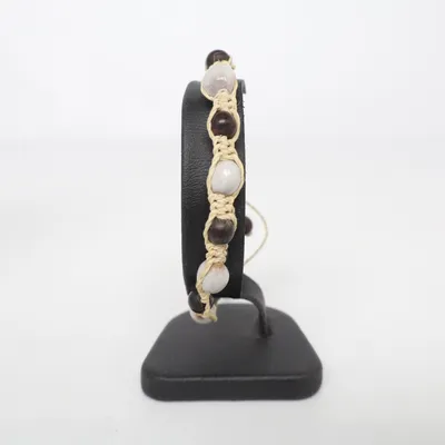 Anklet (Beige, Black, Gray) Unknown metal