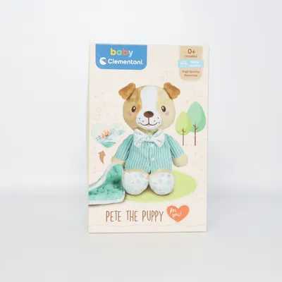 Zacht speeltje (Pete The Puppy) van Baby Clementoni Polyester