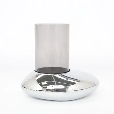Candle holder (Silver) from The Brand Stainless steel