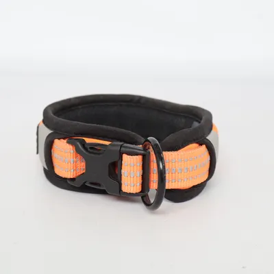 Collier pour chien (Orange, Noir) de Hurtta