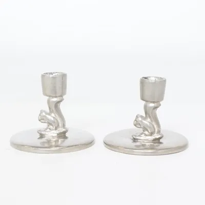 Candle holder (Silver) from Svenskt Tenn