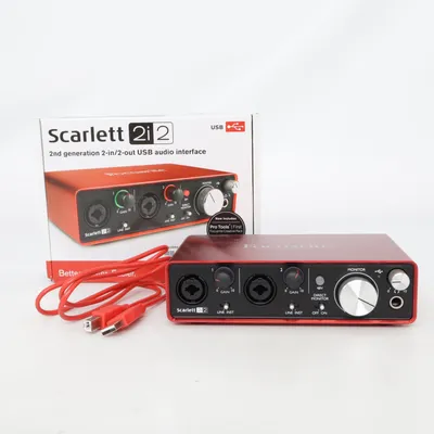 Carte son (Scarlett 2i2) de Focusrite