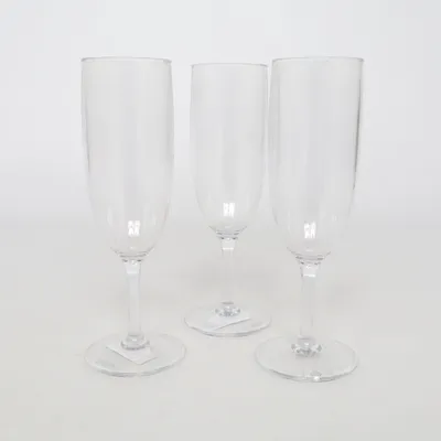 Flûte à Champagne (Transparent) de Nordiska Plast