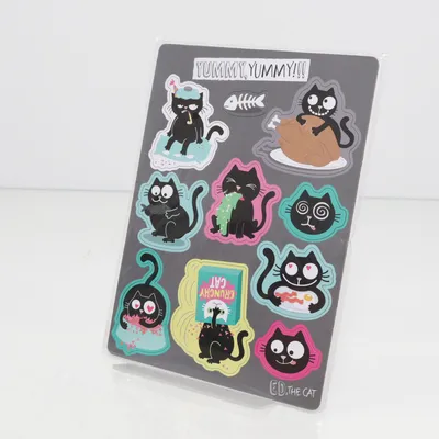 Stickers (Gray, Multicolored) from Moses