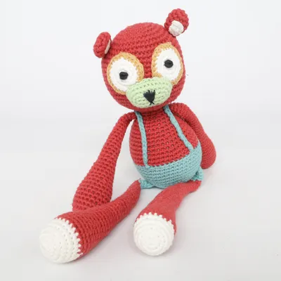 Peluche (Rouge, Turquoise, Multicolore) de Sebra Coton