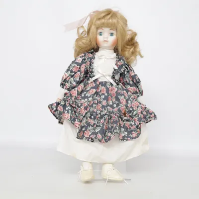 Porslinsdocka (Flerfärgad)