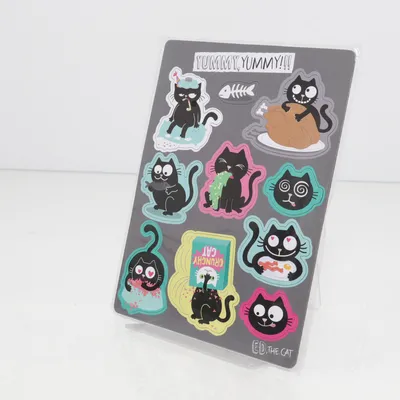 Stickers (Gray, Multicolored) from Moses