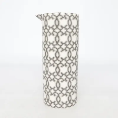 Jug (White, Gray) from Greengate