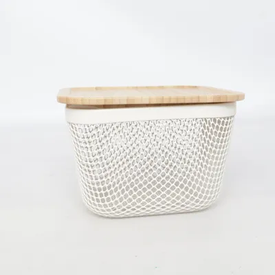 Förvaringslåda (Grå, Beige) från IKEA