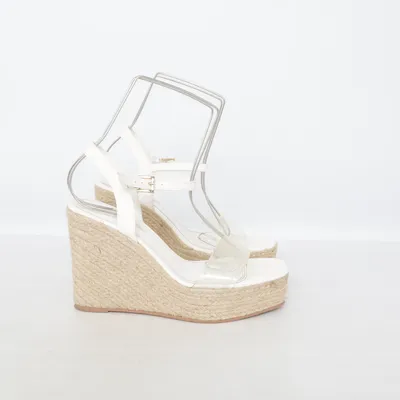Chaussure compensées (Blanc) de Lefties