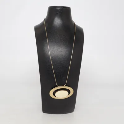Halskæde (Guld, Beige) fra Pilgrim Ukendt metal
