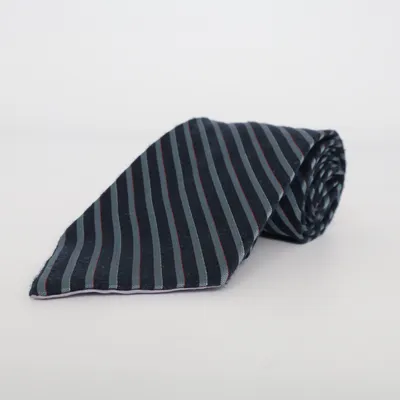 Tie (Black, Gray) from Portia