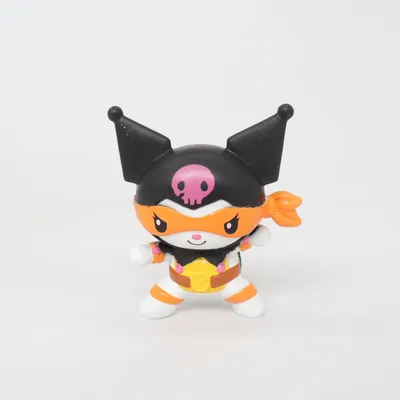Toy figurine (Black, Multicolored) from Sanrio