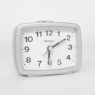 Horloge de table (Argent, Blanc) de Moretime