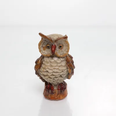 Figurin (Brun, Beige, Röd)