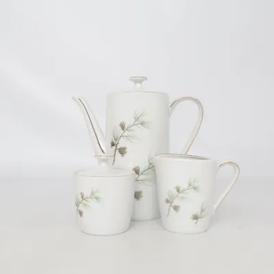 Ensemble de vaisselle (Blanc, Or) de Winterling