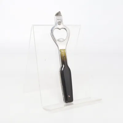 Bottle opener (Black, Silver) from Black & White