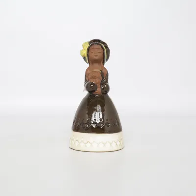 Beeldje (Bruin, Wit, Geel)