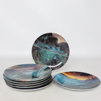 Wall plate (Sea Of Light) from The Bradford Exchange