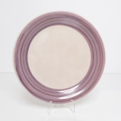 Tallrik (Lila, Beige)