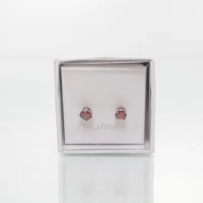 Boucles d'oreilles (Rouge) de Glitter Métal inconnu