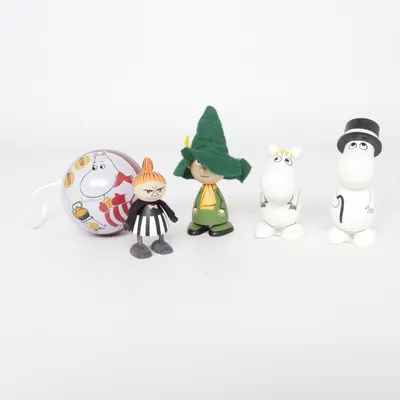 Figurine jouet (Vert, Noir, Blanc) de Moomin