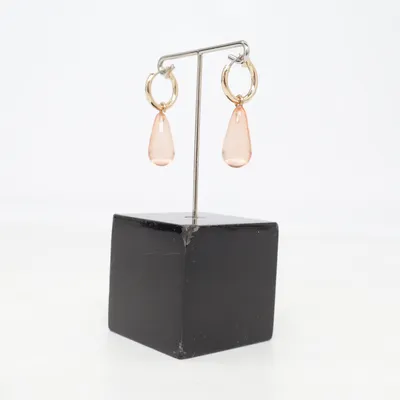 Örhängen (Guldfärgad, Rosa) Okänd metall