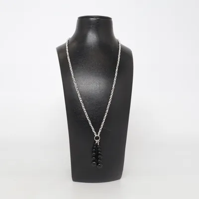 Halsband (Silverfärgad, Svart) från Snö of Sweden Okänd metall