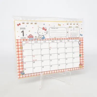 Kalender (Vit, Röd) från Sanrio
