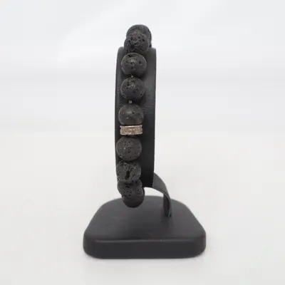 Armband (Svart) Okänd metall