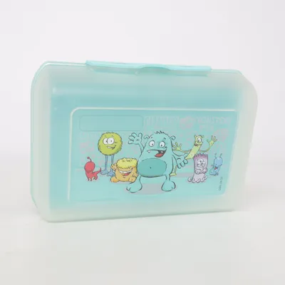 Lunchtrommel (Blauw, Meerkleurig) van Emsa