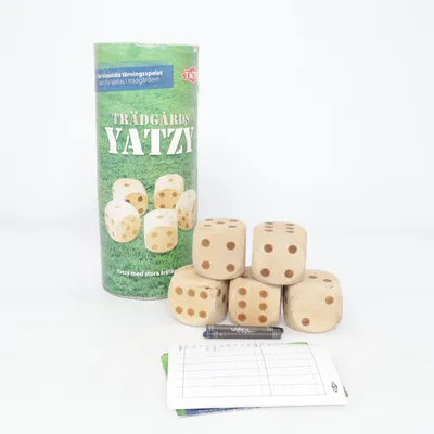 Outdoor games (Trädgårds Yatzy) from Tactic