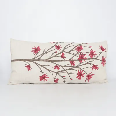 Coussin décoratif (Beige, Marron, Rose) de Mairo Coton, Lin