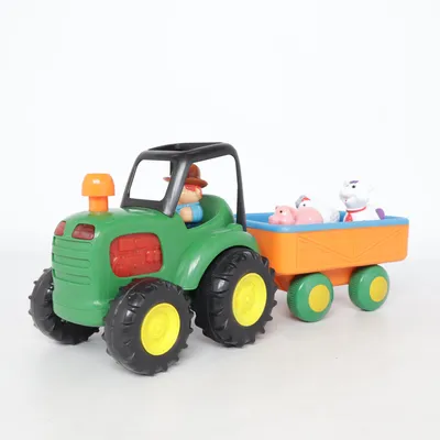 Legetøjsbil (Tractor With Animals) fra Kiddieland