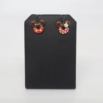 Oorbellen (Goud, Rood) van Disney Onbekend materiaal
