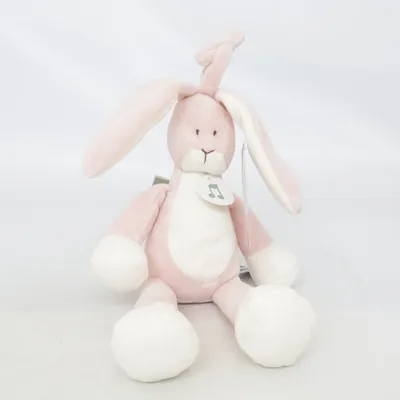 Soft toy (Pink, White) from Teddykompaniet