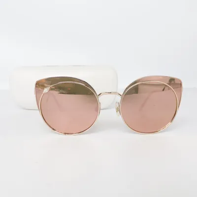 Zonnebril (Goud) van Swarovski