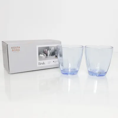 Glas (Blå) fra Kosta Boda