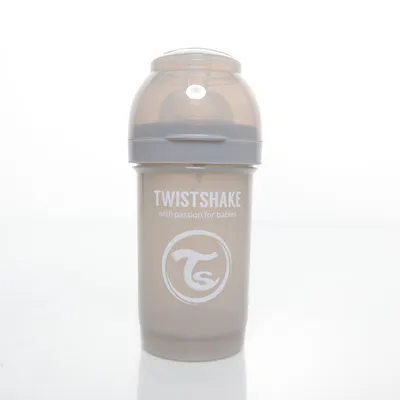 Nappflaska (Grå) från Twistshake