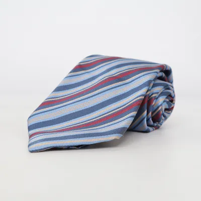 Tie (Blue, Red, Multicolored) from Atlas Design Silk
