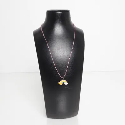 Ketting (Roze) Onbekend materiaal