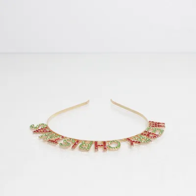 Kostuum accessoires (Goud, Meerkleurig)